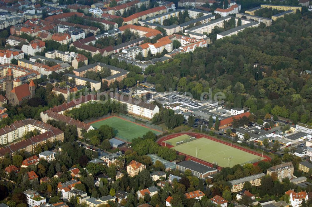 Luftbild Berlin - Sochos Sportplatz in Berlin Steglitz