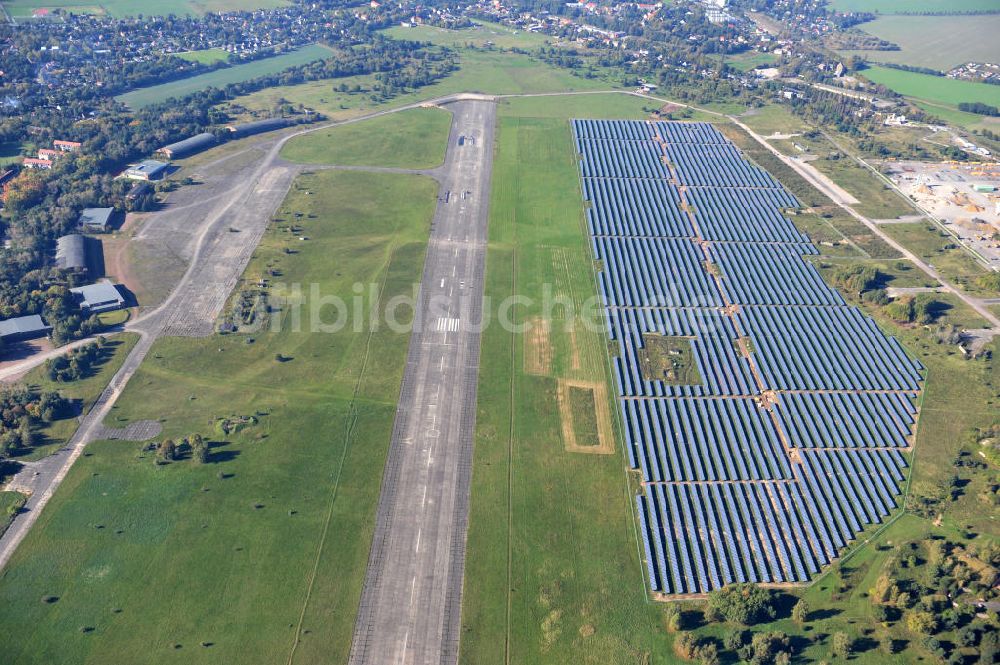 Luftbild Werneuchen - Solaranlagenfeld Werneuchen