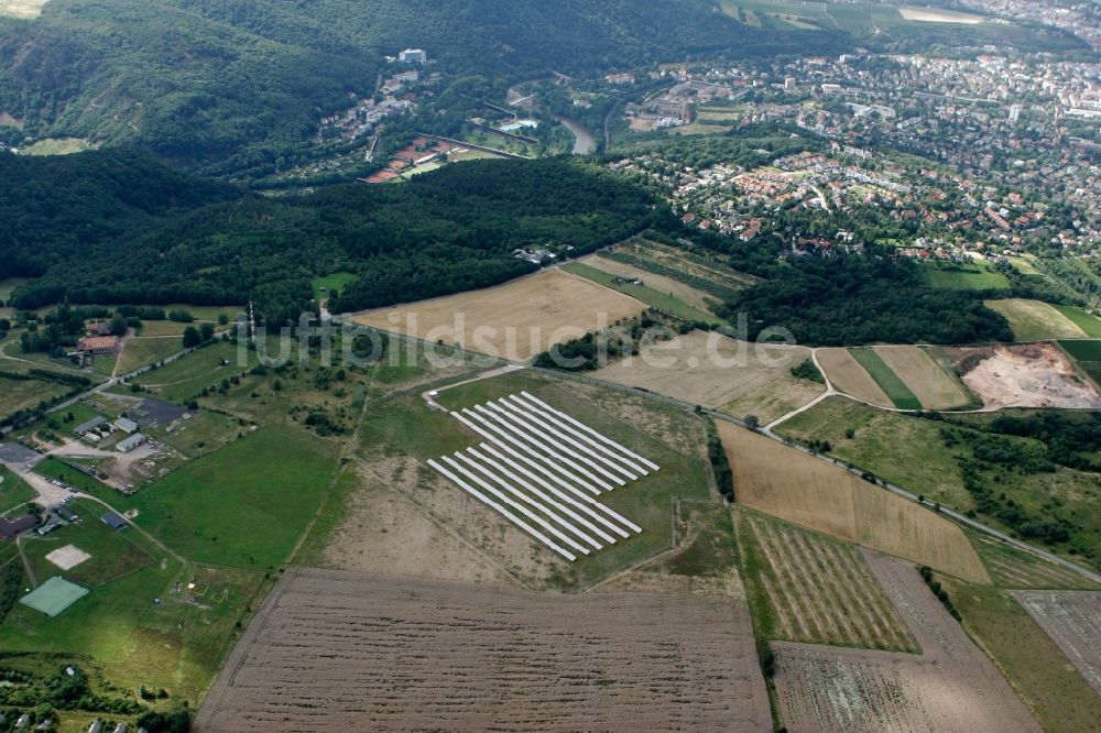 Luftbild Bad Kreuznach - Solarfeld in Bad Kreuznach im Bundesland Rheinland-Pfalz