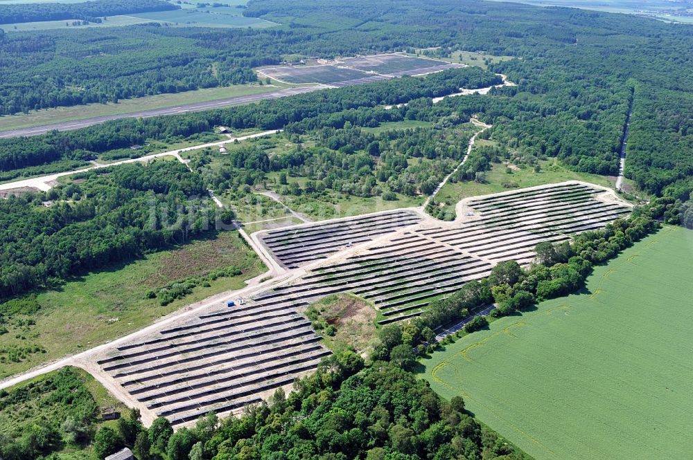 Luftbild Allstedt - Solarpark Allstedt in Sachsen-Anhalt