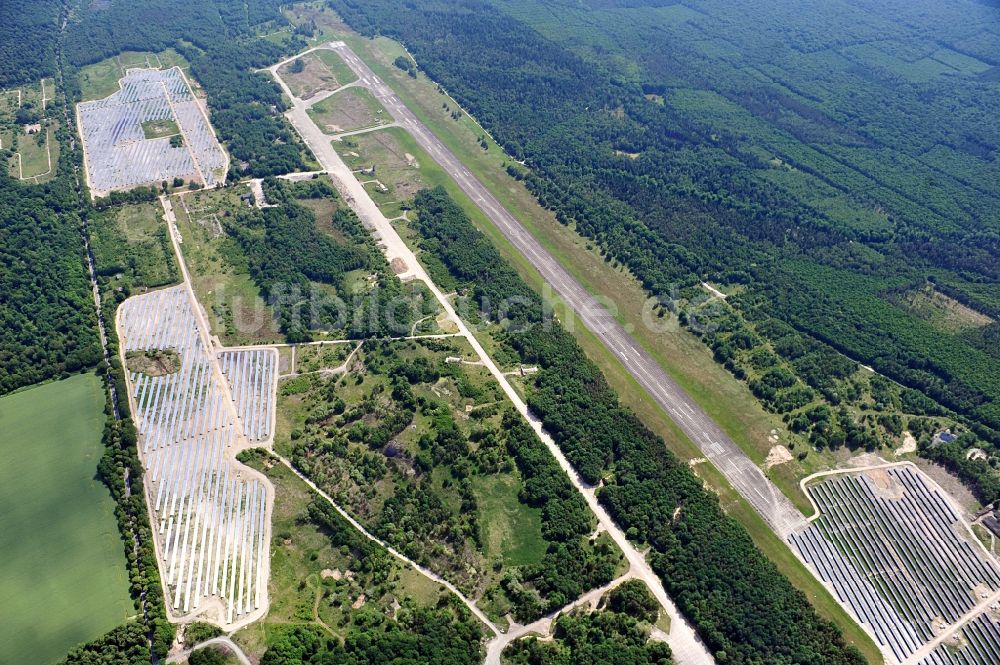 Luftbild Allstedt - Solarpark Allstedt in Sachsen-Anhalt