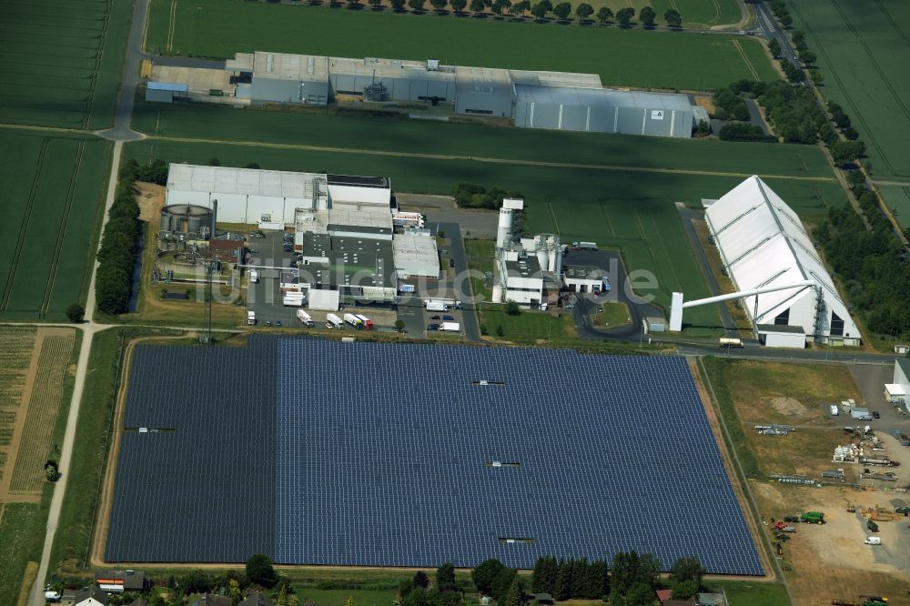 Luftbild Barsinghausen - Solarpark bzw. Solarkraftwerk am Standort der Nordfrost GmbH & Co KG in Barsinghausen im Bundesland Niedersachsen