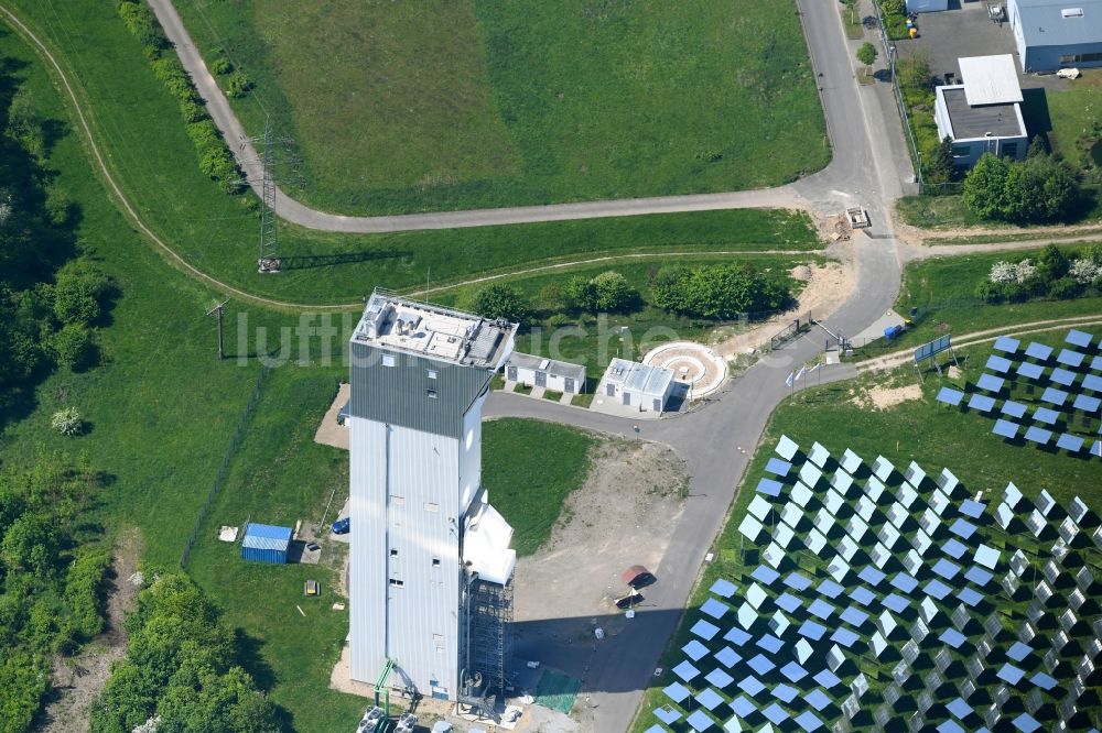 Luftbild Jülich - Solarturm in Jülich im Bundesland Nordrhein-Westfalen, Deutschland