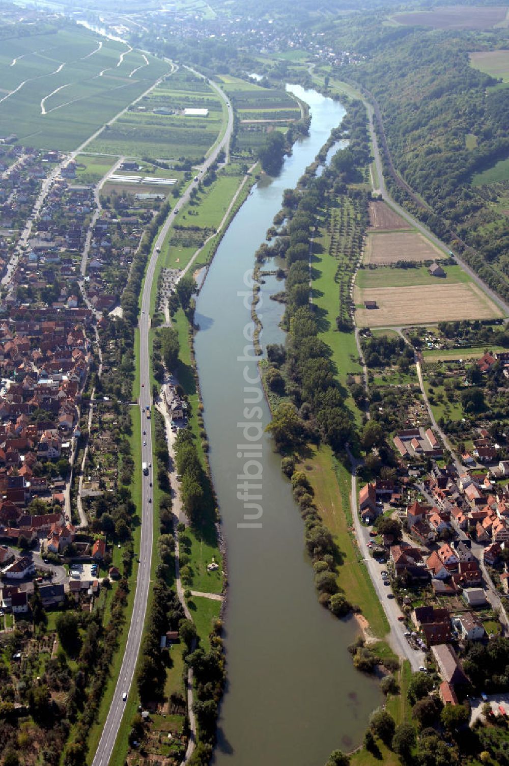 Luftaufnahme WINTERHAUSEN - Sommerhausen am Main