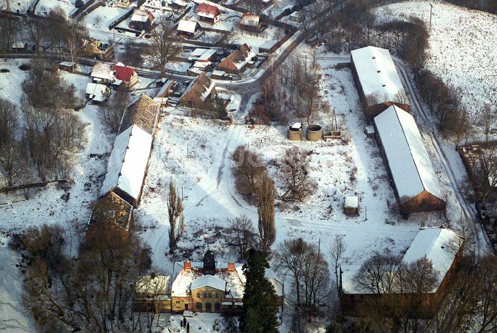 Luftbild Sonnenburg / Brandenburg - : Sonnenburg bei Bad Freienwalde