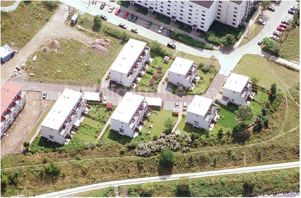 Berlin - Mahlsdorf (zu Hellersdorf) aus der Vogelperspektive: Sonnenkieker