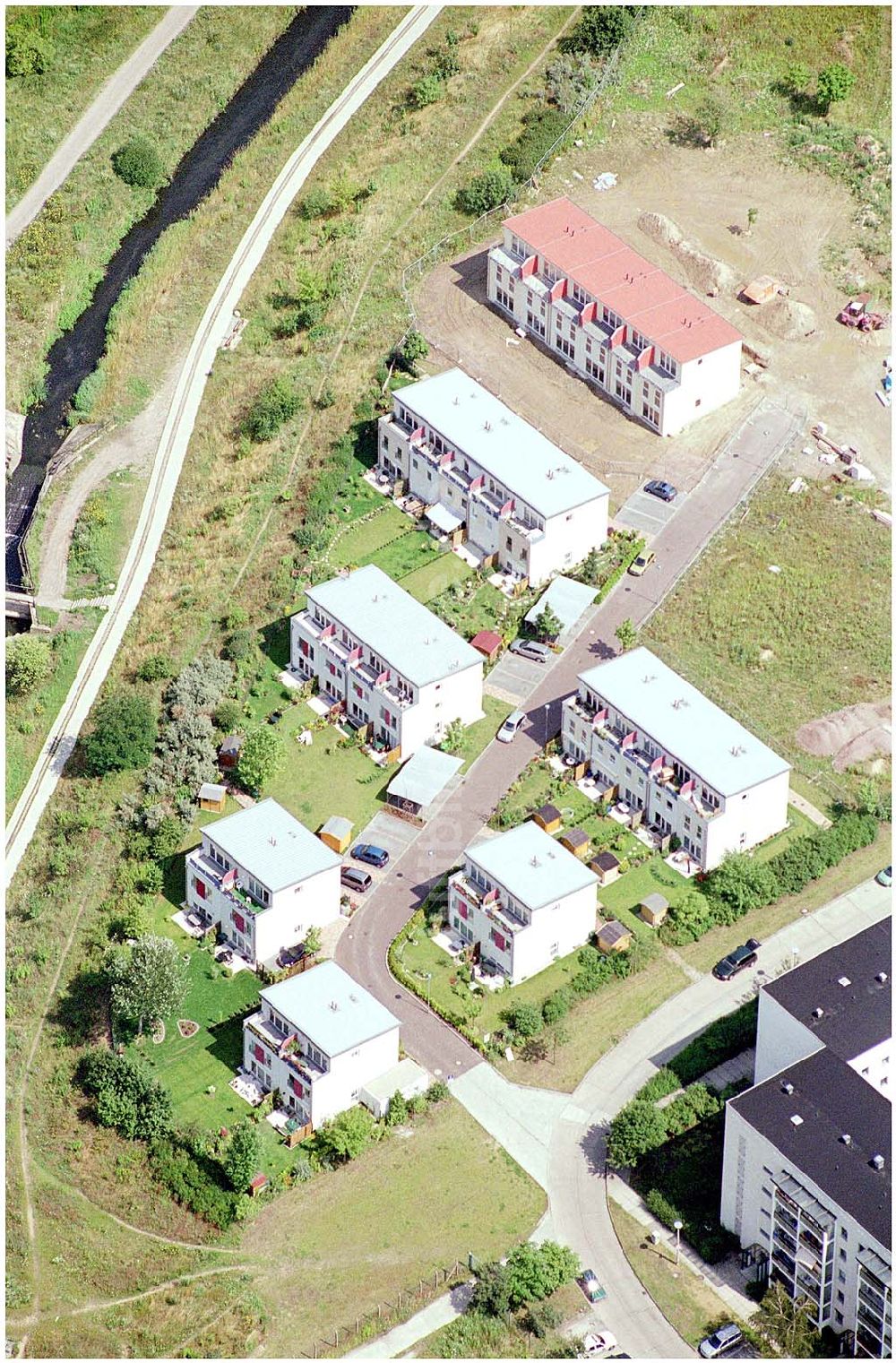 Berlin - Mahlsdorf (zu Hellersdorf) aus der Vogelperspektive: Sonnenkieker