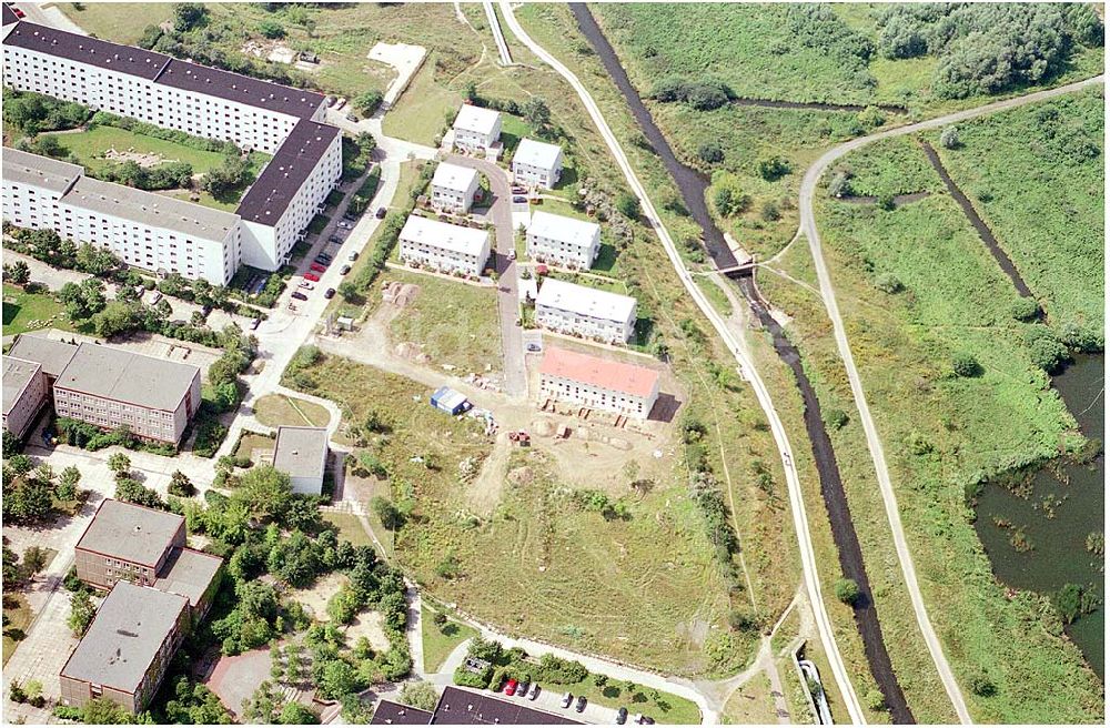 Berlin - Mahlsdorf (zu Hellersdorf) von oben - Sonnenkieker