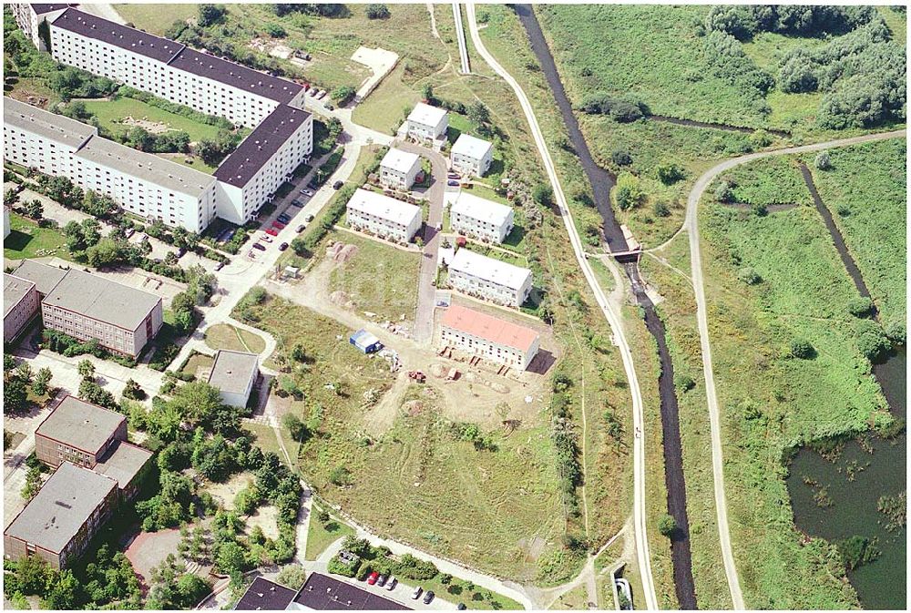 Berlin - Mahlsdorf (zu Hellersdorf) aus der Vogelperspektive: Sonnenkieker