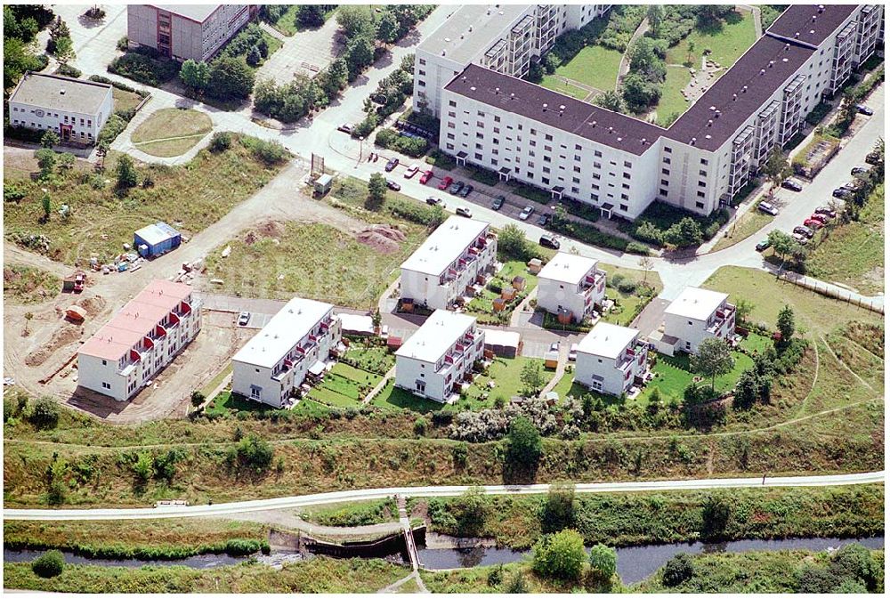 Berlin - Mahlsdorf (zu Hellersdorf) von oben - Sonnenkieker