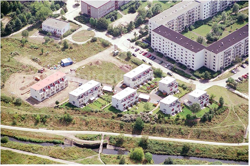 Berlin - Mahlsdorf (zu Hellersdorf) aus der Vogelperspektive: Sonnenkieker