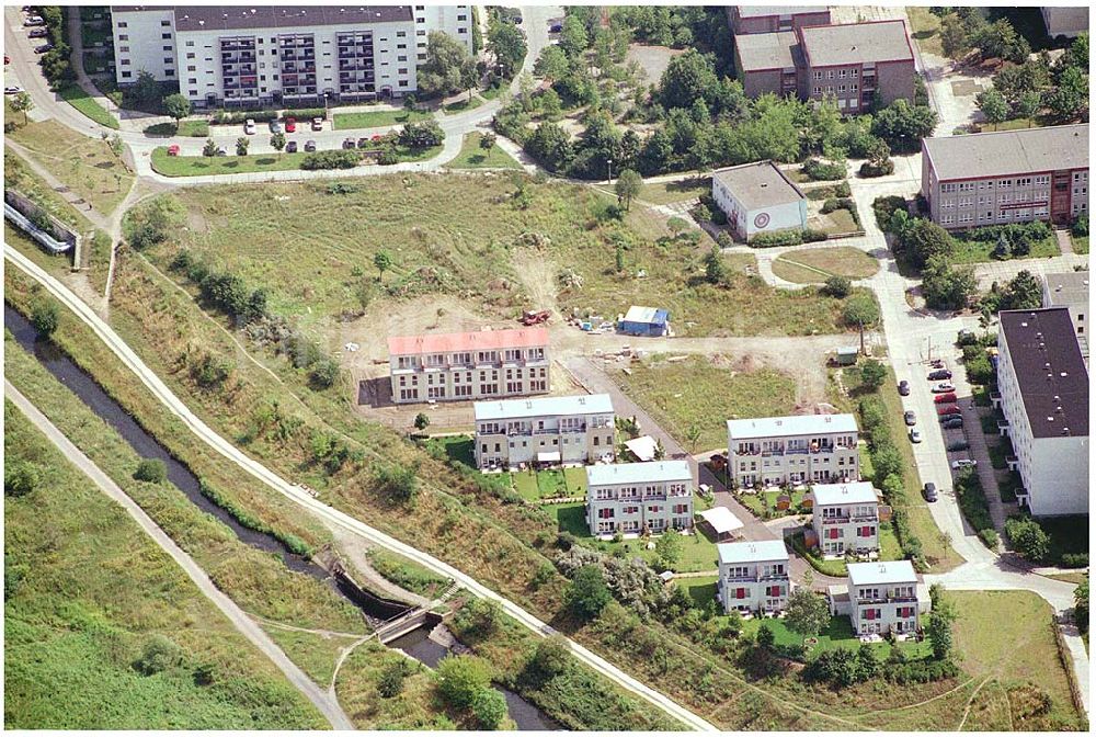 Berlin - Mahlsdorf (zu Hellersdorf) von oben - Sonnenkieker