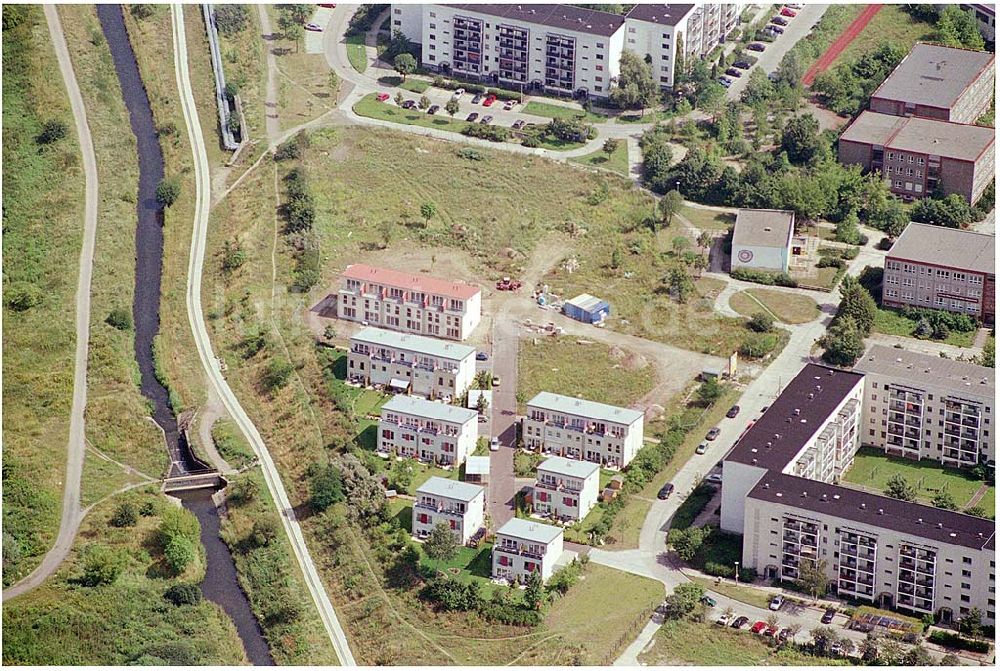 Berlin - Mahlsdorf (zu Hellersdorf) aus der Vogelperspektive: Sonnenkieker