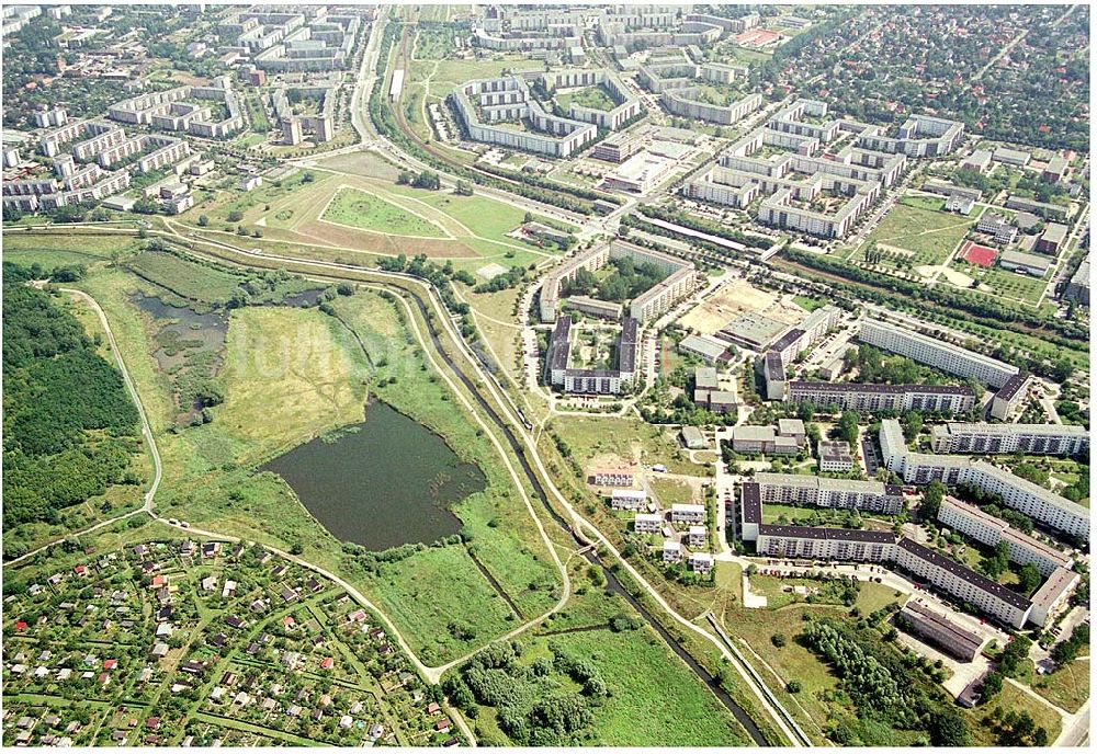 Luftaufnahme Berlin - Mahlsdorf (zu Hellersdorf) - Sonnenkieker