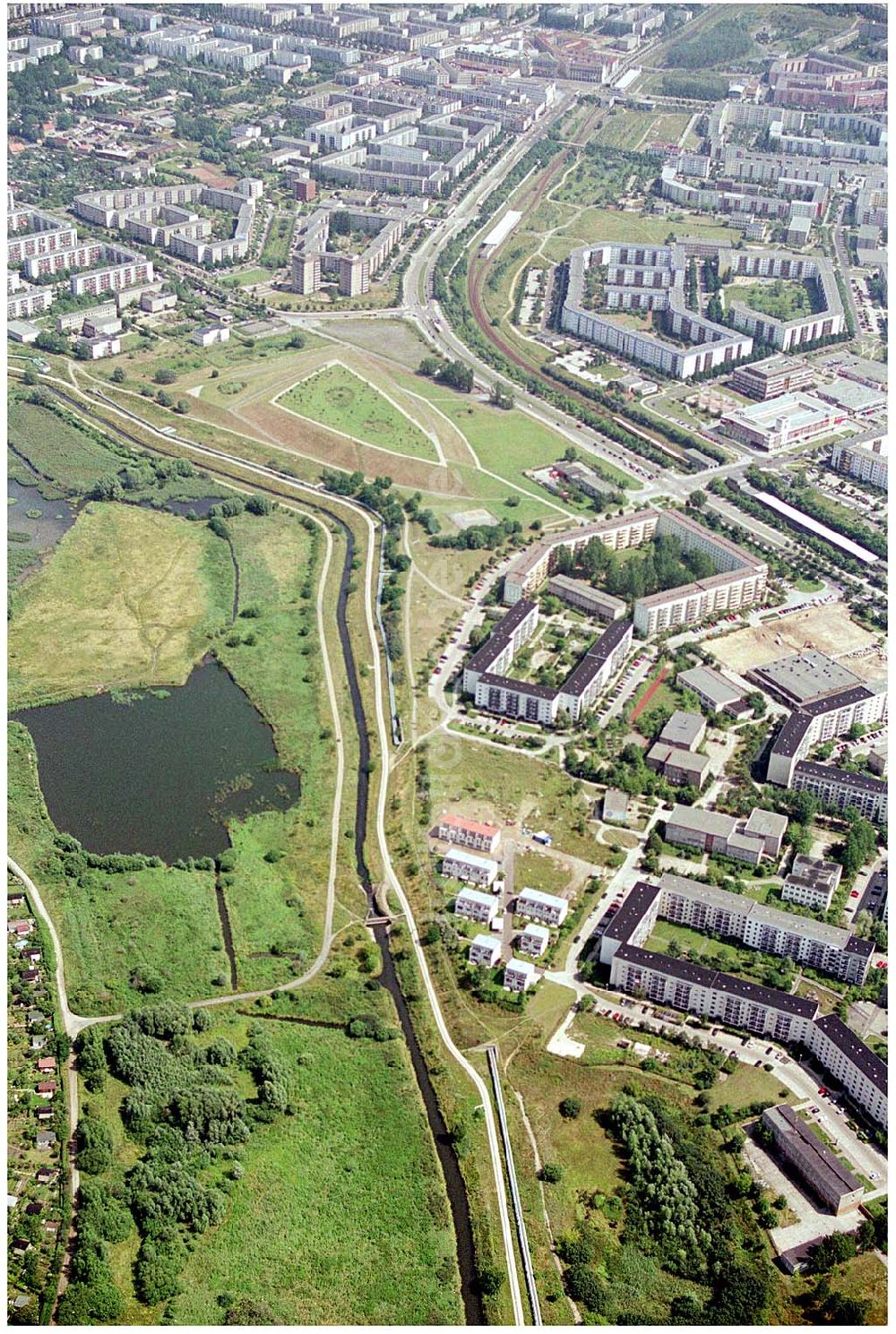 Luftbild Berlin - Mahlsdorf (zu Hellersdorf) - Sonnenkieker