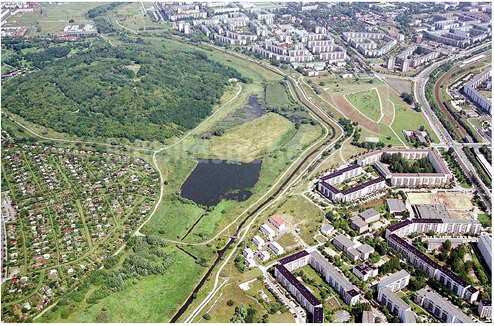 Luftaufnahme Berlin - Mahlsdorf (zu Hellersdorf) - Sonnenkieker