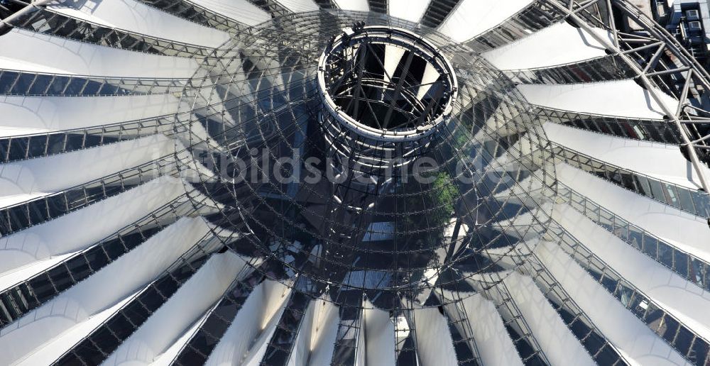 Luftaufnahme Berlin - SONY - Center am Potsdamer Platz in Berlin