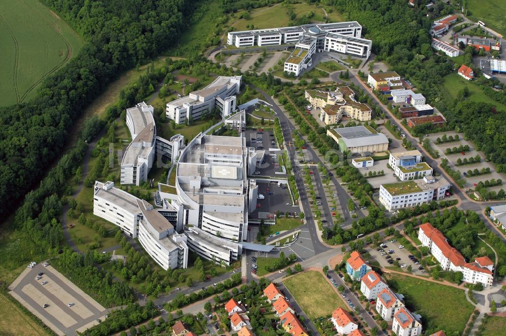 Luftbild Weimar - Sophien- und Hufeland-Klinikum in Weimar im Bundesland Thüringen