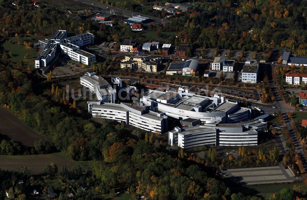 Luftaufnahme Weimar - Sophienklinikum in Weimar in Thüringen