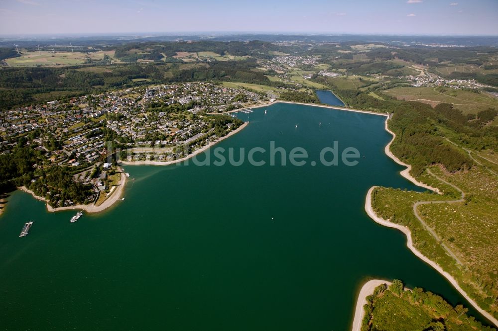 Sundern aus der Vogelperspektive: Sorpesee in Sundern im Bundesland Nordrhein-Westfalen