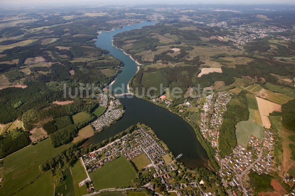 Sundern aus der Vogelperspektive: Sorpesee in Sundern im Bundesland Nordrhein-Westfalen