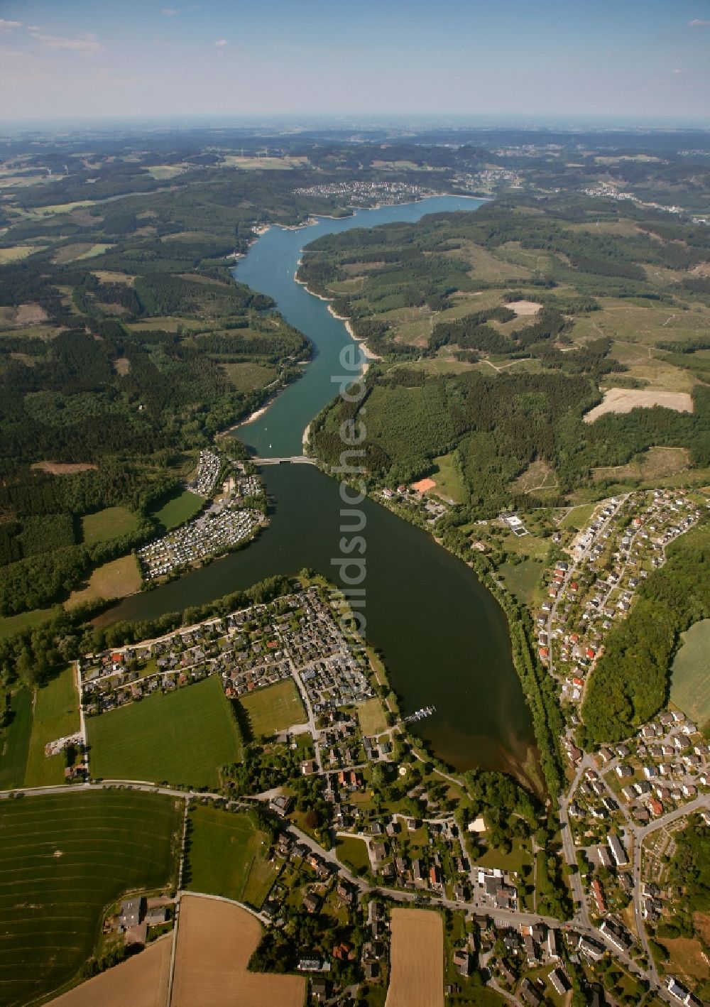 Luftbild Sundern - Sorpesee in Sundern im Bundesland Nordrhein-Westfalen