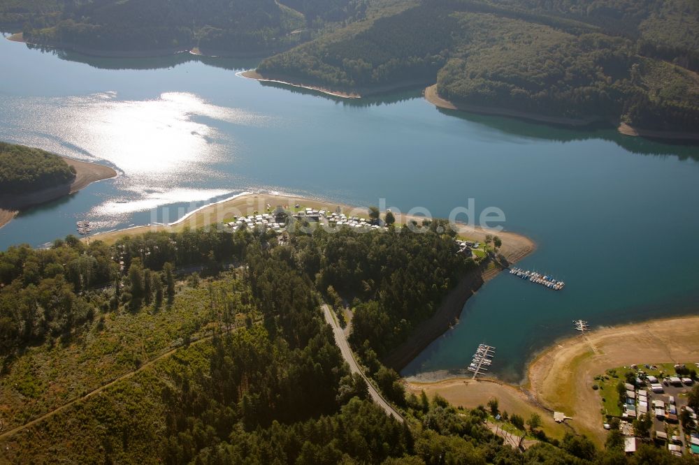 Sundern aus der Vogelperspektive: Sorpesee in Sundern im Bundesland Nordrhein-Westfalen