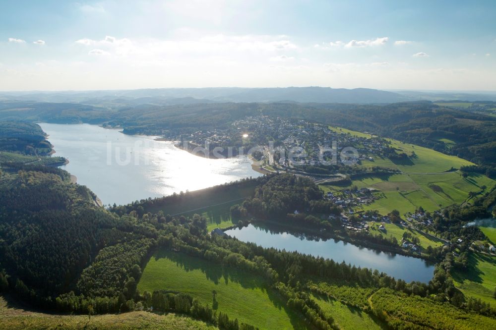 Luftaufnahme Sundern - Sorpesee in Sundern im Bundesland Nordrhein-Westfalen