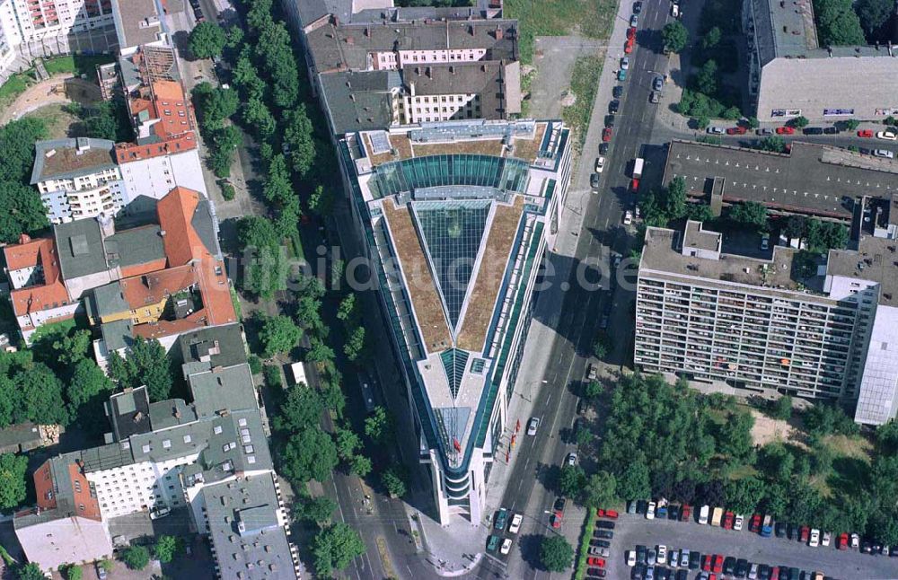 Luftbild Berlin-Kreuzberg - SPD-Zentrale in der Wilhelmstraße.