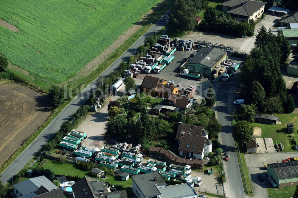 Luftbild Breitenfelde - Speditionsgelände der Logistik- und Transportfirma Liselotte Hammer in Breitenfelde im Bundesland Schleswig-Holstein