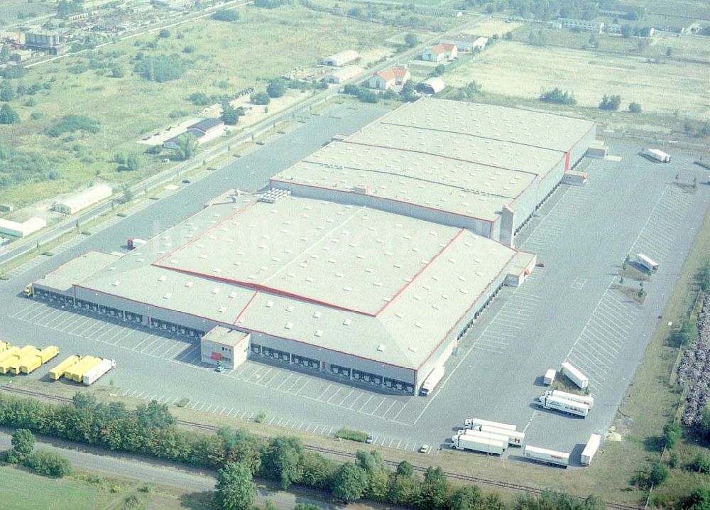 Luftbild Lübbenau / Brandenburg - Speditionslogistikzentrum Lidl & Schwarz in Lübbenau in Brandenburg.