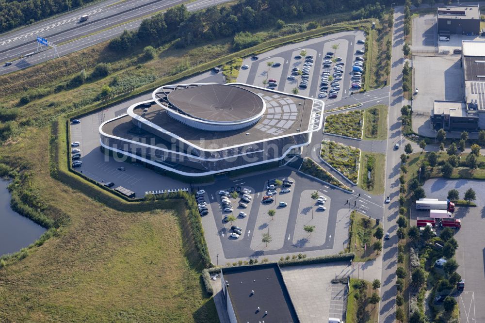 Luftbild Venlo - Spielbank und Casinogebäude Holland Casino Venlo in Venlo in Limburg, Niederlande