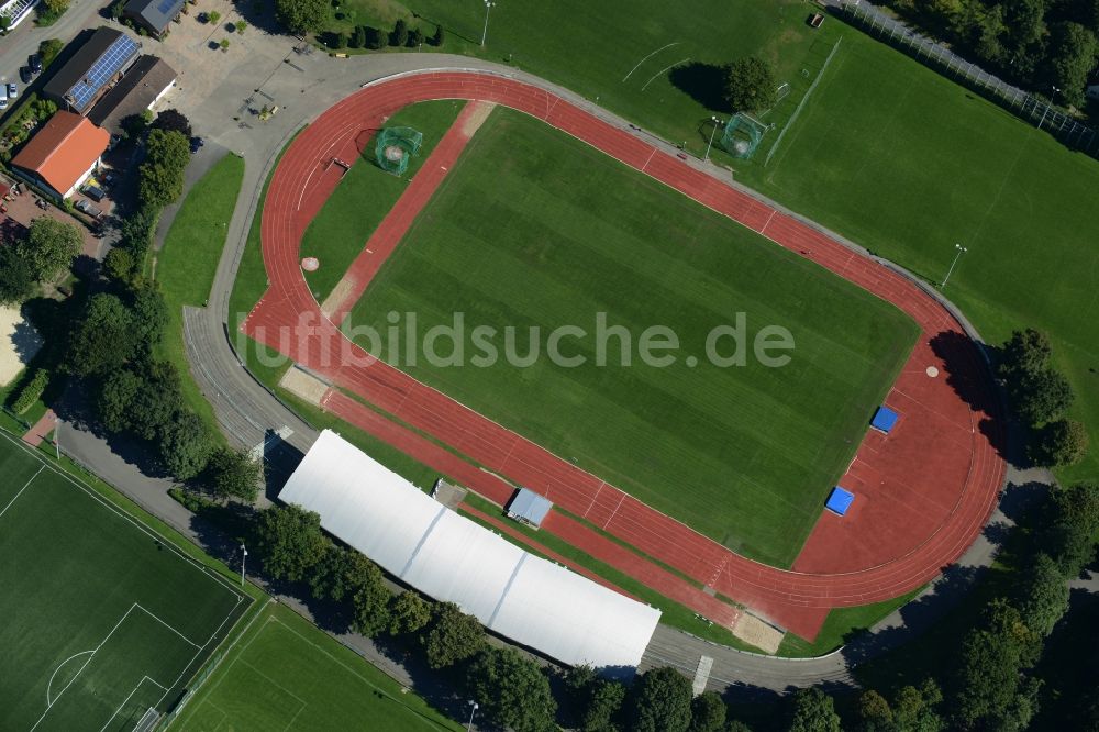 Luftbild Osnabrück - Sport- und Fussball- Trainingsanlagen des Sportpark Illoshöhe in Osnabrück im Bundesland Niedersachsen