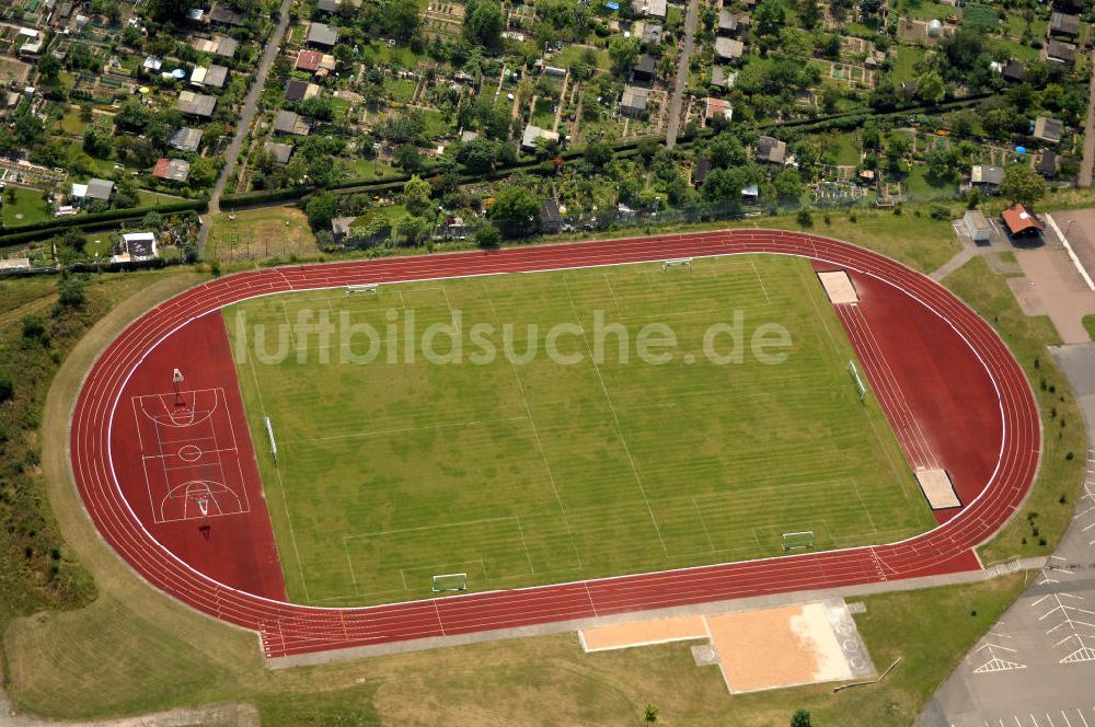 Frankfurt am Main von oben - Sportanlage Frankfurter Berg des TSG 1957