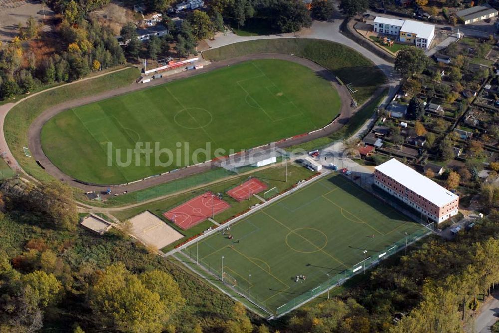 Dresden aus der Vogelperspektive: Sportanlage Jägerpark