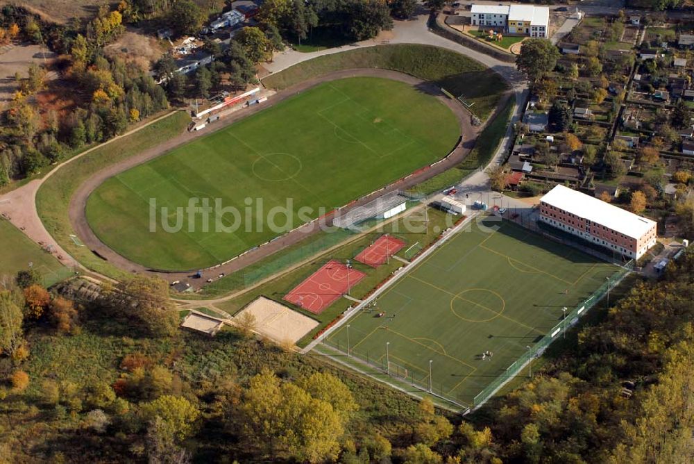 Luftaufnahme Dresden - Sportanlage Jägerpark