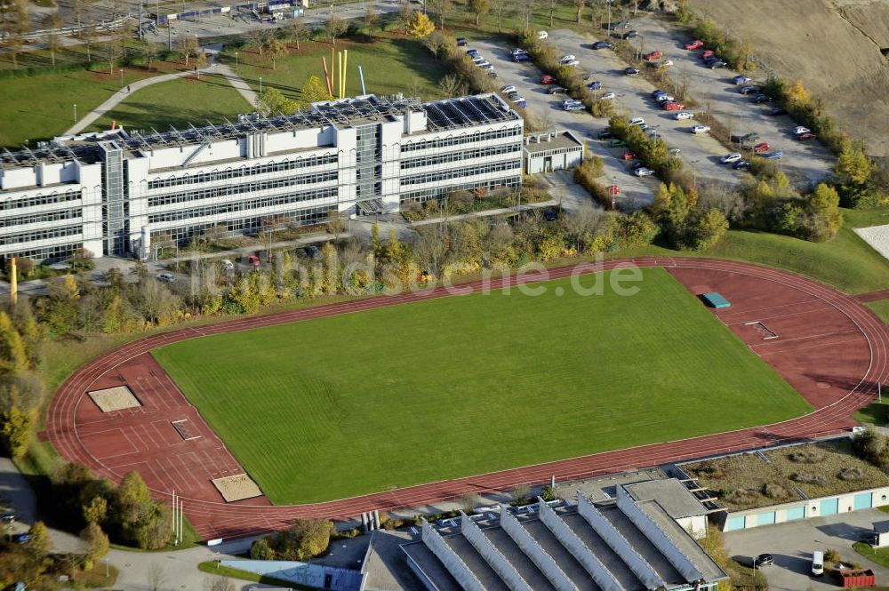 Luftbild Augsburg - Sportanlagen der Universität Augsburg