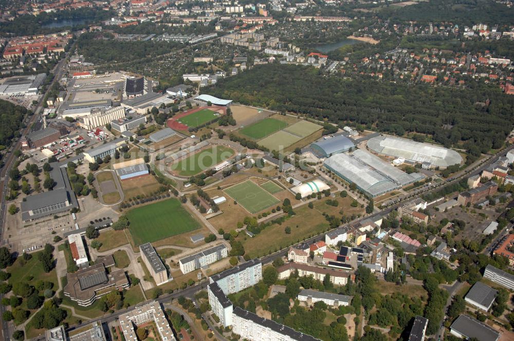 Berlin von oben - Sportforum Hohenschönhausen