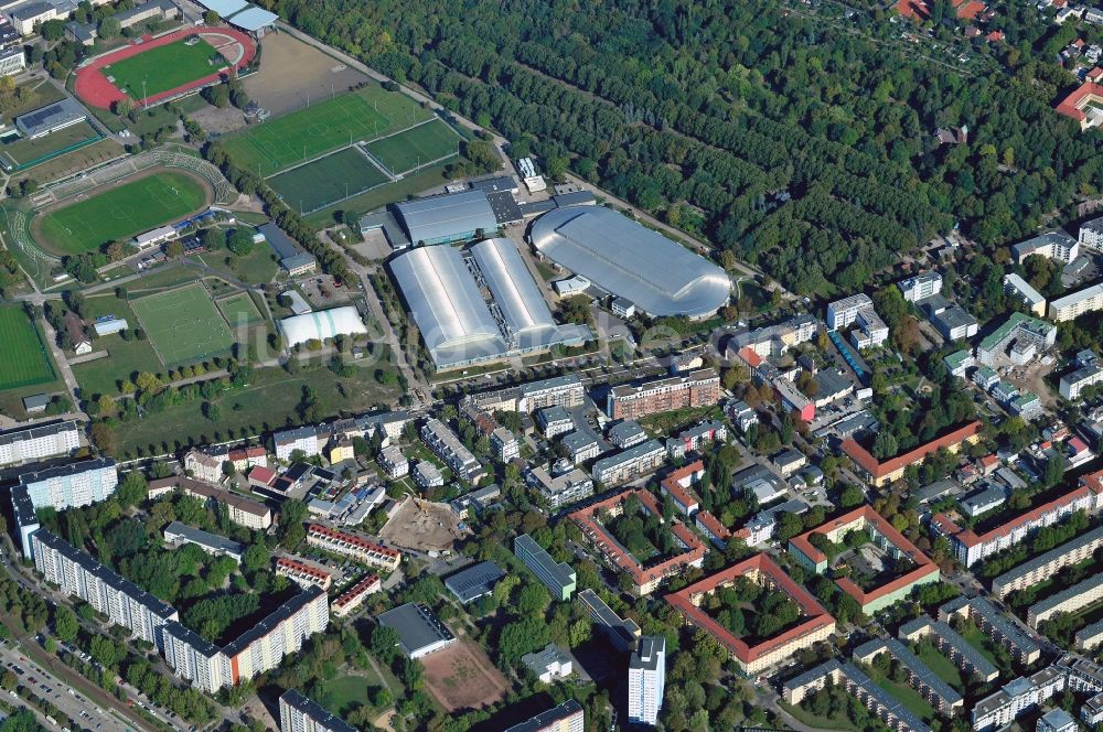 Luftbild Berlin - Sportforum Hohenschönhausen in Berlin