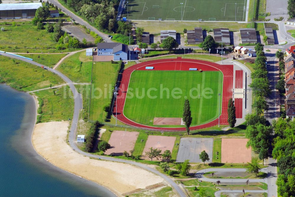 Berlin von oben - Sportpark Süd Bitterfeld