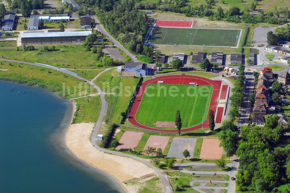 Berlin aus der Vogelperspektive: Sportpark Süd Bitterfeld