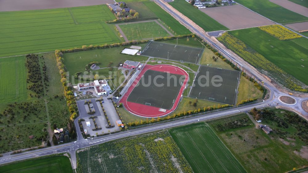 Niederkassel von oben - Sportpark Süd in Niederkassel im Bundesland Nordrhein-Westfalen, Deutschland