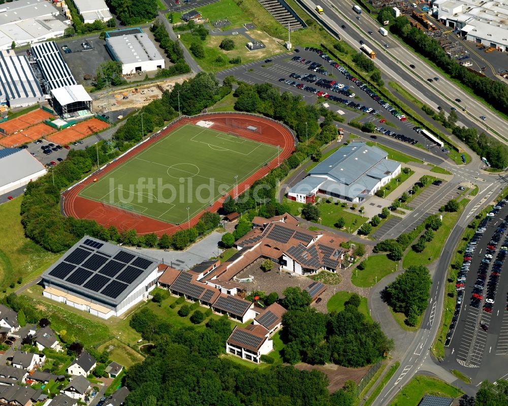 Windhagen aus der Vogelperspektive: Sportpark Windhagen im Bundesland Rheinland-Pfalz