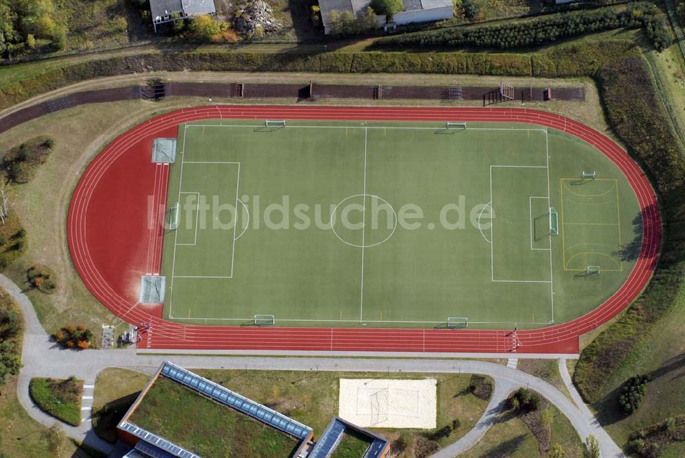 Dresden von oben - Sportplatz