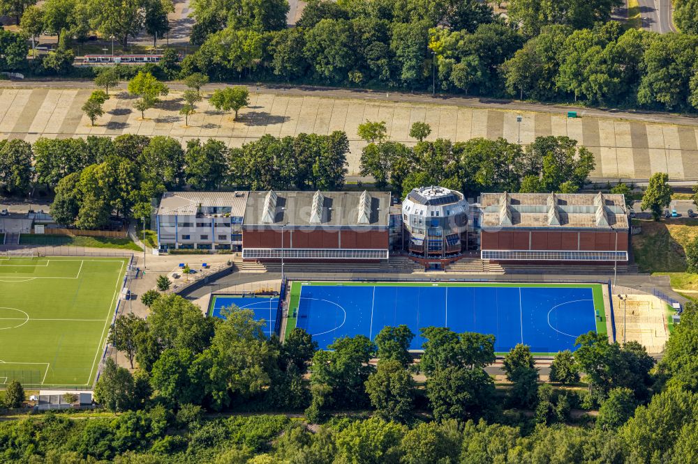 Luftaufnahme Dortmund - Sportplatz- Fussballplatz des TSC Eintracht Dortmund in Dortmund im Bundesland Nordrhein-Westfalen, Deutschland