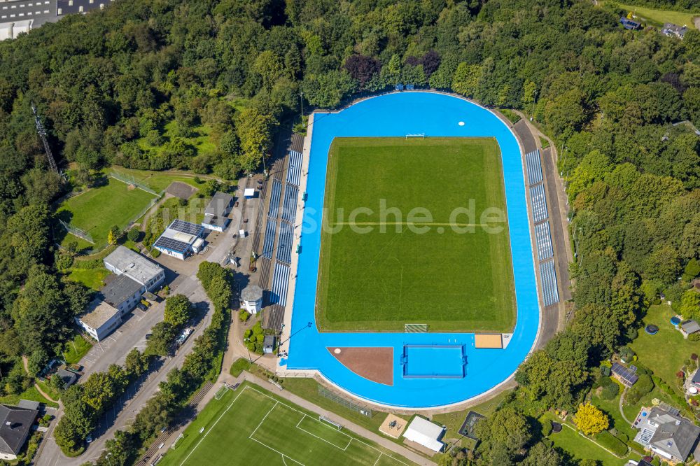 Luftbild Ennepetal - Sportplatz- Fussballplatz des TuS Ennepetal 1911 e.V. in Ennepetal im Bundesland Nordrhein-Westfalen, Deutschland