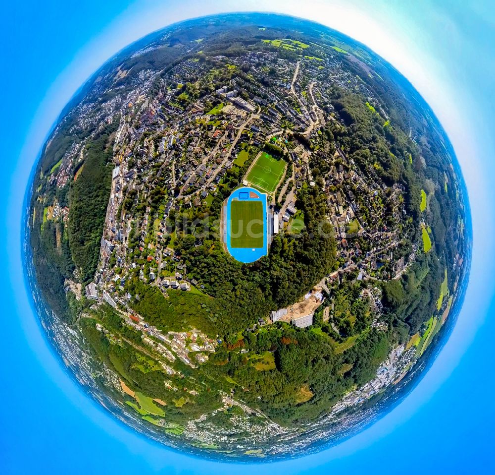 Luftbild Ennepetal - Sportplatz- Fussballplatz des TuS Ennepetal 1911 e.V. in Ennepetal im Bundesland Nordrhein-Westfalen, Deutschland