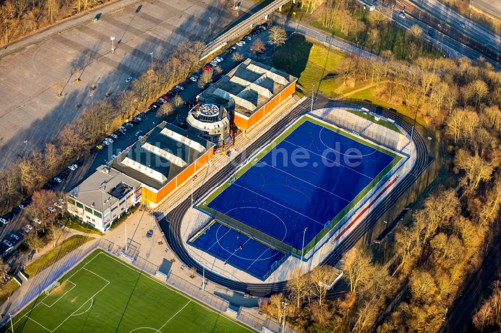 Luftbild Dortmund - Sportplatz- Fussballplätze des TSC Eintracht Dortmund in Dortmund im Bundesland Nordrhein-Westfalen, Deutschland