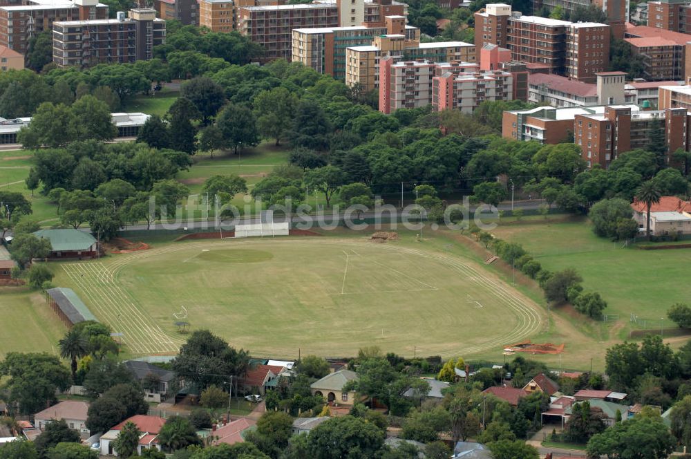 Luftbild Pretoria - Sportplatz an der Park Street in Pretoria