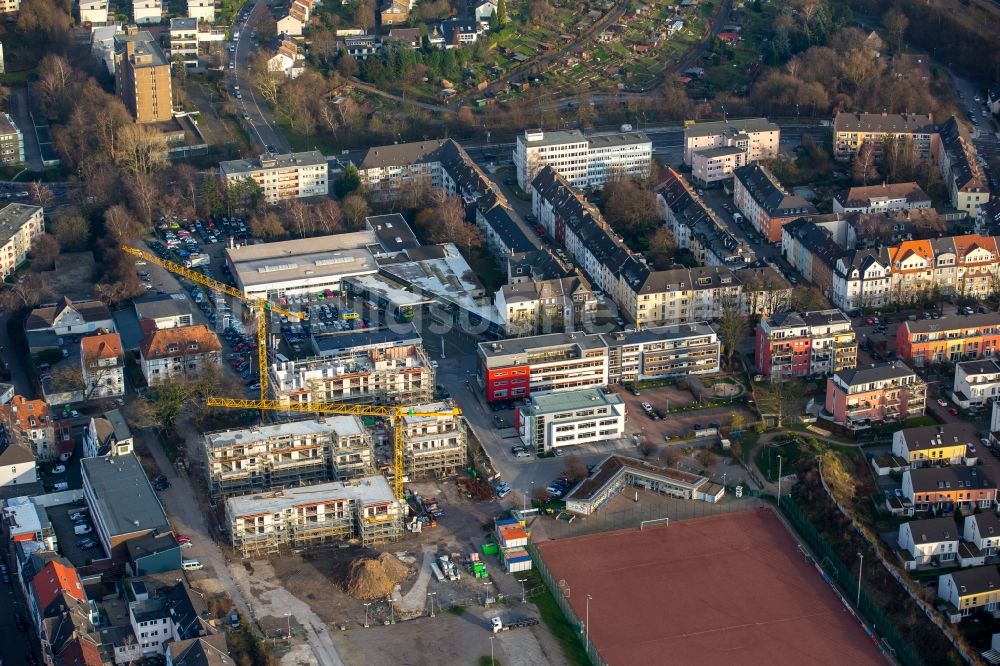 Luftaufnahme Essen - Sportplatzanlagen Sportplatz des VfL Sportfreunde 07 Essen e.V. in Essen im Bundesland Nordrhein-Westfalen